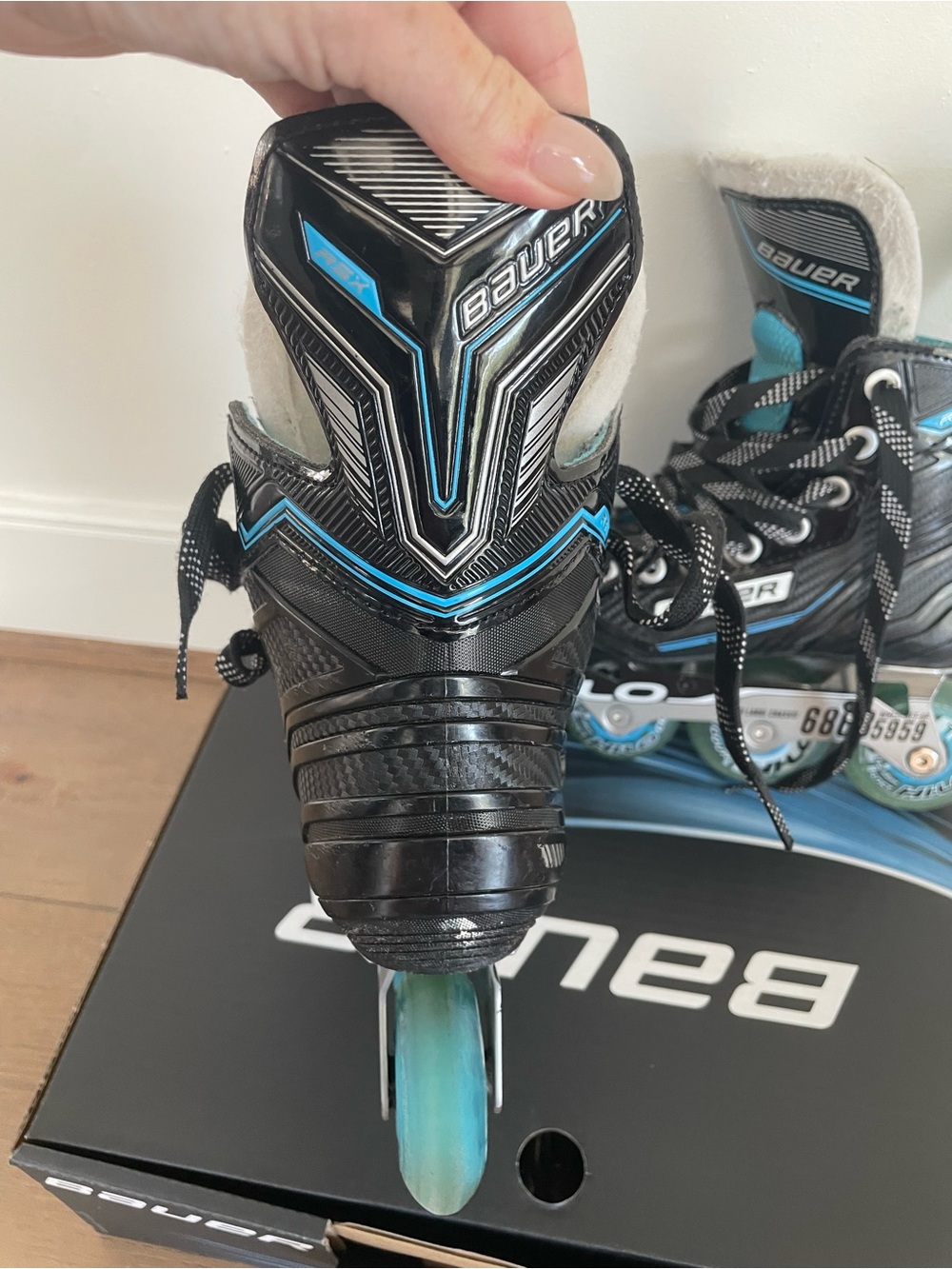 Bauer RSX Roller Hockey Skates - Youth, size 1 - Picture 8 of 12